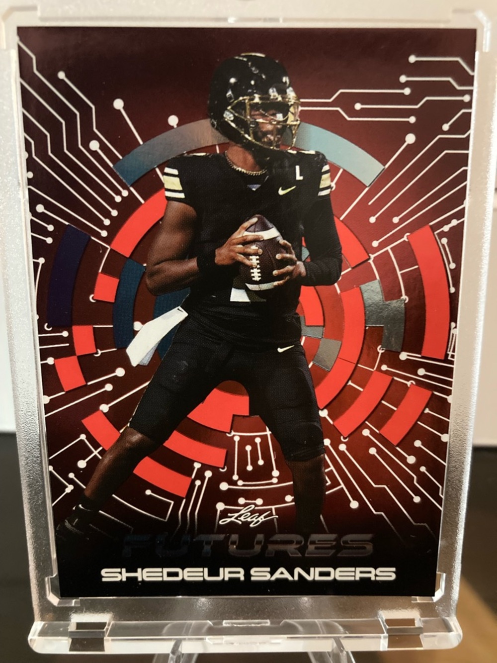 Leaf Sports Futures Football Card - Shedeur Sanders 91/249